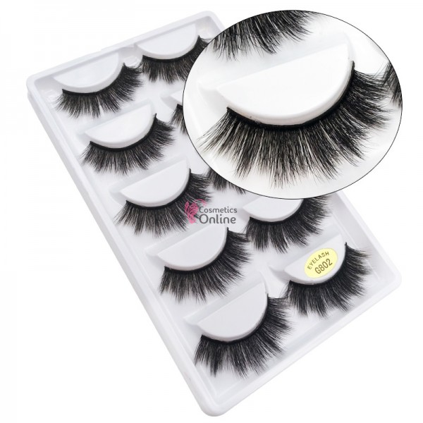 Gene false tip banda 5 perechi 3D Luxury Cod 3DG802